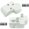 thumbnail image 4 of EATAKWARD ZHB69-120P15 2Pin Refrigerator Compressor PTC Starter Relay Over Load Protector, Replacement for Haier Fridge Replacement for Danby Mini Freezer, Replaces ZHB60-120P15, 4 of 7
