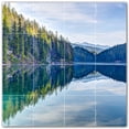 thumbnail image 1 of Picture-Tiles.com: Lakes Ceramic Tile Wall Mural WAL500801-44L. 32"W x 32"H using (16) 8" x 8" Ceramic Tiles-Satin Finish, 1 of 3