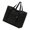 Black, variant on Stylish Waterproof Toted Bag For Weekends Getaways Large Storage Space Easy Access Pockets Business Casual Use