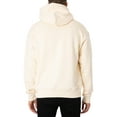 thumbnail image 3 of Lacoste Loose Fit Organic Cotton Pullover Hoodie, Beige, 3 of 6