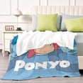 thumbnail image 4 of Ponyo anti-pilling, suave, ligera, esponjosa y acogedora de lujo para hogar y cocina – Perfecta para niños y adultos,130X150cm, 4 of 6