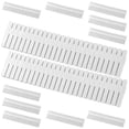thumbnail image 1 of Adjustable Drawer Organizer with PP Material for Easy Drawer Organizing White 12pcs, 1 of 4