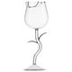 thumbnail image 2 of Copa de vino con forma de flor de rosa, copa de vino de vidrio de borosilicato alto, copa de cóctel para bar de fiesta, 2 of 6