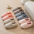 thumbnail image 7 of Indoor House Slippers for Women Men - Cozy Diabetic Socks Slippers, Soft Slip On Bedroom Slippers, Comfortable Shower Shoes, 7 of 7