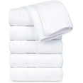 White Classic Luxury White Hand Towels Soft 100 Cotton High