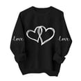 thumbnail image 2 of Ailaofu Womens Casual Crewneck Sweatshirt Long Sleeve Tops Cute Pullover Loose Fit, 2 of 6