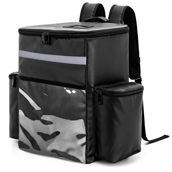 shiyou-Insulated Leakproof Food Delivery Backpack Cooler Backpack Insulated Cooler Bag for Men Women, for Beach, Picnic, Camping, Uber Eats, Doordash, 30 Cans-Patented Design