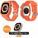 thumbnail image 4 of Correa Extensible De Silicona + Case Unisex M / L 41 / 44 / 45 / 49 mm Para Apple Watch Ultra Compatible Con Serie 8 / 7 / 6 / 5 / 4 / 3 / SE, 4 of 5