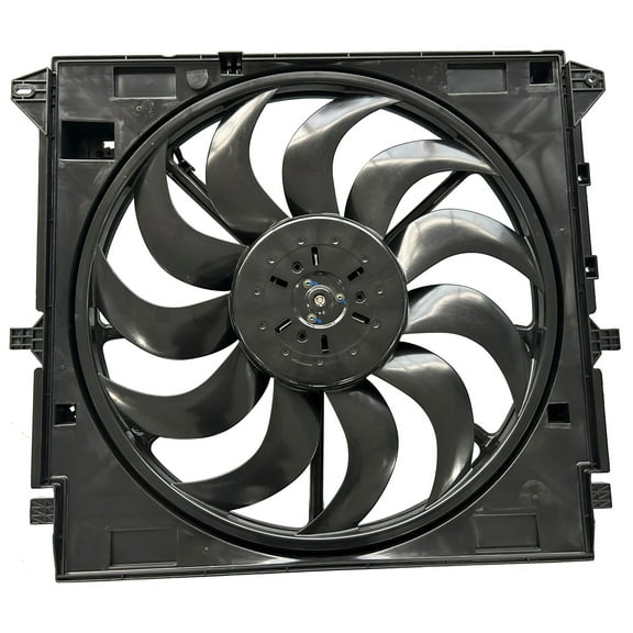Bapmic Radiator Cooling Fan Assembly 84188461 Fits Chevy Colorado GMC Canyon 15-20 3.6L