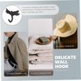 thumbnail image 4 of 1 Juego de ganchos de libélula, ganchos para llaves, ganchos para almacenamiento de ropa, colgador individual montado en la pared, gancho decorativo para abrigos, gancho utilitario de libélula de hie, 4 of 5