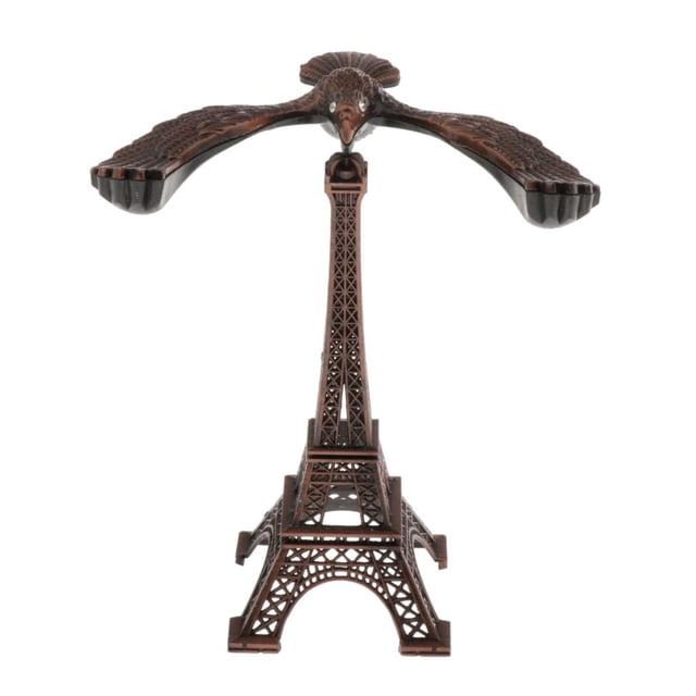 Estatua de águila Sunnimix Equilibrio de hierro Regalo Artesanía 17cm