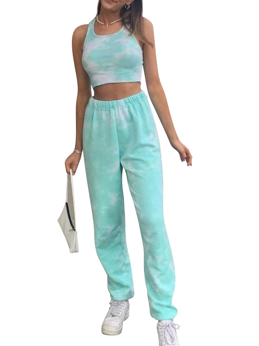 tie dye yoga top