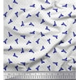 thumbnail image 1 of Soimoi Poly Georgette Fabric Dot & Weapon Print Sewing Fabric Yard 52 Inch Wide, 1 of 3