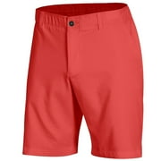 New Men's Under Armour Showdown Golf Shorts Venom Red Size 36