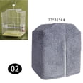 thumbnail image 4 of Multi-sizes Large Bird Cage Cover Sunscreen Warm Dust Cover Winter Pet Bird Parrot Cage Shading Pet Products Bird Supplies (09,as shown), 4 of 7
