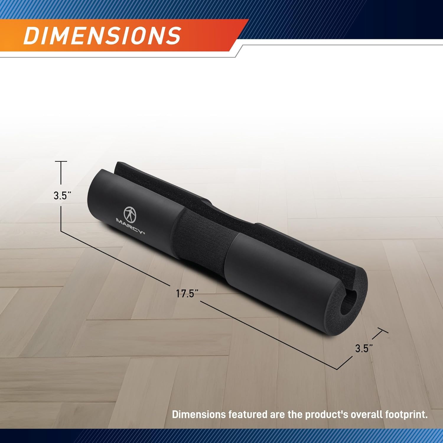 MARCY Barbell Pad MT-5BLK