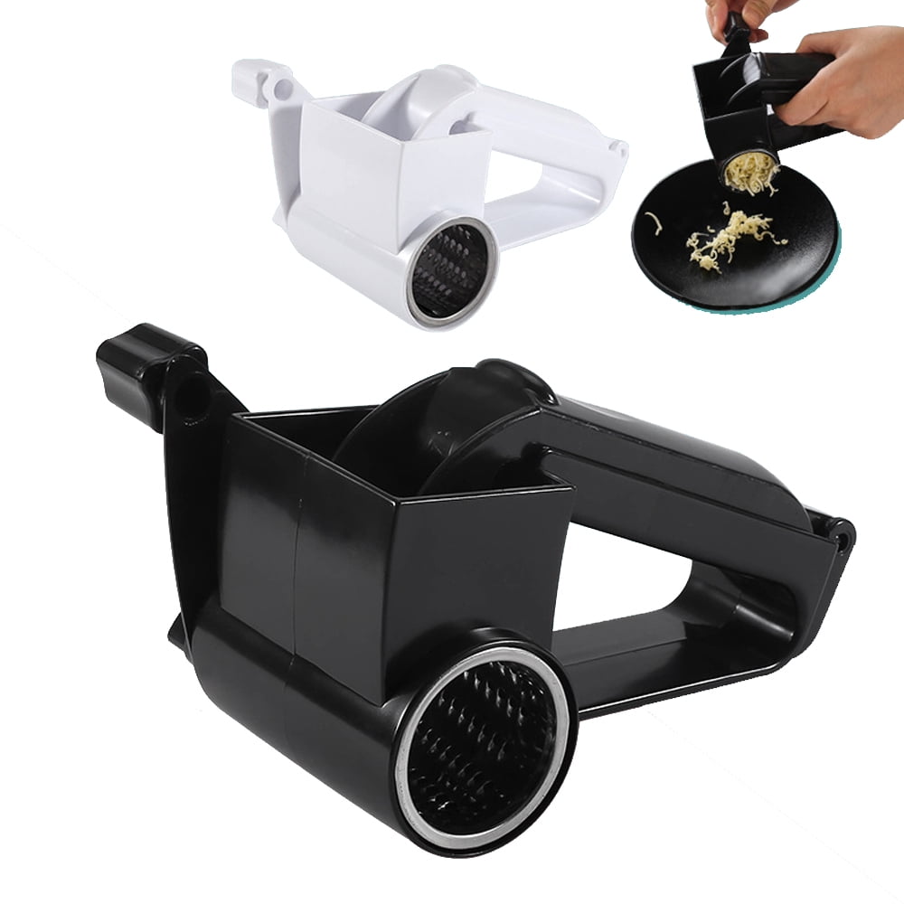 Rotary Cheese Grater Handheld Cheese Cutter Slicer Shredder with One Stainless Steel Drum