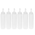 thumbnail image 2 of LXYFH Food Storage Under $5 6 Pack 8 Oz Plastic Bottles Multipurpose Squirt Bottles For Condiments Dressing Reusable Plastic Containers With Lids, 2 of 8