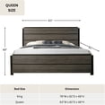 thumbnail image 6 of Roundhill Furniture Ioana Panel Bed, 6 of 6