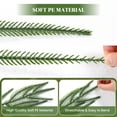 thumbnail image 6 of Lomyolo 6 Ft Artificial Christmas Garland Norfolk Pine Real Touch Dense Faux Greenery Garland for Christmas Mantle Table Wall Staircase Doorway Decor Indoor & Outdoor Holiday Decorations(1 Pack), 6 of 7