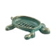 thumbnail image 5 of Jabonera con forma de tortuga, bandeja decorativa, soporte de hierro con fondo hueco, almacenamiento hecho a mano. Verde, 5 of 9
