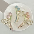 thumbnail image 5 of dianhelloya Flower Hair Claw Clip Non Slip Strong Hold Women Girls Long Thick Thin Curly Hair Clamp, 5 of 7