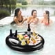 thumbnail image 4 of Flotador para Bebidas en la Piscina Soporte para Bebidas en la Piscina Soporte Flotante Inflable para Bebidas con 8 Agujeros Flotador para Bebidas de Gran Capacidad para ANGGREK  Otros, 4 of 8