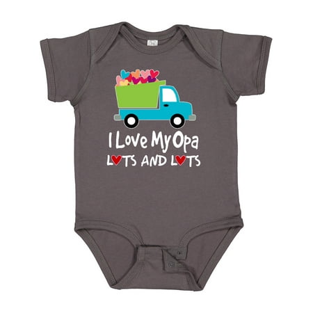 

Inktastic Grandson I Love My Opa Grandpa Gift Baby Boy Bodysuit
