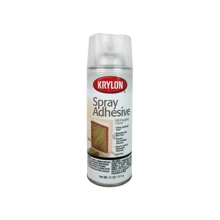 Krylon Spray Adhesive, 11 Oz. (Best Adhesive For Porcelain)