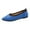 Blue, variant on Wensltd Shallow Mouth Flats for Women Casual Breathable Solid Color Pointed Toe Work Office Shoes