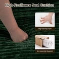 thumbnail image 2 of 55" Convertible Futon Sofa Bed,Folding Boneless Couch with Sleeper Sofa,Fold Out Floor Sofa with Deep Seat,Cloud Corduroy Foldable Mattress Couch for Living Room,Green, 2 of 8