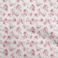 thumbnail image 1 of oneOone Cotton Silk Pink Fabric Floral Craft Projects Decor Fabric Printed By The Yard 42 Inch Wide-TA, 1 of 4