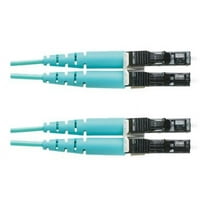 Panduit Opti-core - Patch Cable - Lc Multi-mode (m) To Lc Multi-mode (m) - 5 M - Fiber Optic - Duplex - 50 / 125 Micron - Om3 - Riser - Aqua