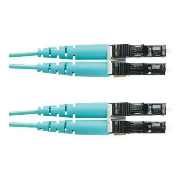Panduit Opti-core - Patch Cable - Lc Multi-mode (m) To Lc Multi-mode (m) - 5 M - Fiber Optic - Duplex - 50 / 125 Micron - Om3 - Riser - Aqua