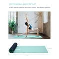 thumbnail image 7 of 1/4 Inch Extra Thick Non Slip Yoga Mat TPE Double-Sided Fitness Mat for Yoga,Pilates,Workout,Cyan, 7 of 7