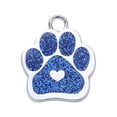 thumbnail image 5 of Tnobhg Dog Tag Shiny Eye-catching Smooth Surface Hanging Hole Design Alloy Paw Shape Pet Dog Tag Pendant Daily Use, 5 of 8