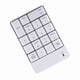 thumbnail image 5 of Teclado Numérico USB, Teclado Numérico USB Numpad 18 Teclas Mini Teclado Con Alcance De 10m Para Laptop Plug And Play Compacto Alimentado Por Batería AAA, 3.1 X 4.7 X 0.9, 5 of 7