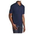 thumbnail image 4 of Yellow Rooster Men's PosiCharge RacerMesh Polo Shirts True Navy S, 4 of 6