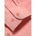 thumbnail image 4 of sogami Mens Oxford Button Down Shirt Mordern Fit Formal Dresses Shirt For Work, 4 of 7