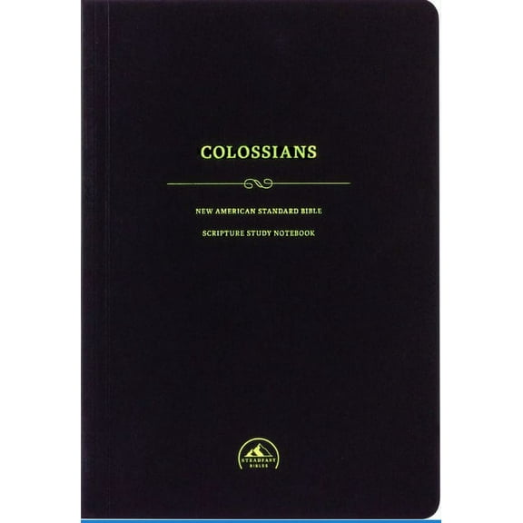 NASB Scripture Study Notebook: Colossians (Paperback)
