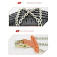thumbnail image 5 of Heavy-Duty Steel X-Pattern Snow Chains for Cars Trucks and SUVs Universal Fit Easy Installation, 5 of 5