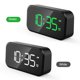 thumbnail image 5 of Reloj despertador multifuncional 6 ajustes de brillo 2 pantallas de tiempo MABOTO Verde, 5 of 7