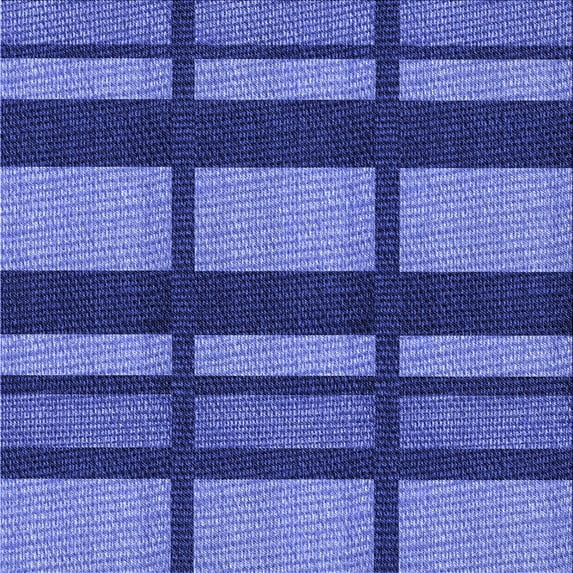 Ahgly Company Indoor Square Patterned Sky Blue Dress Blue Area Rugs, 8' Square