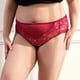 thumbnail image 2 of Gibobby Pantaletas mujer Ropa interior de mujer Bragas de encaje sexy Estiramiento Hipster Calzoncillos Ropa interior Señora Ropa interior(Rojo,G), 2 of 4