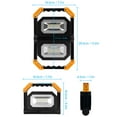 thumbnail image 3 of Luz LED de emergencia para exteriores Luz portátil IP65 Impermeable Abody Lámpara portátil, 3 of 7
