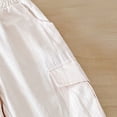 thumbnail image 5 of BLVB Toddler Baby Boys Girls Cargo Jogger Pants Little Kids Multi Pocket Cotton Casual Lounge Trousers with Elastic Hem, 5 of 5