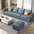 thumbnail image 3 of Comfortable Modern Soft Sofas Large Relaxing Recliner Armchair Sofas Floor Daybed Lounge Woonkamer Banken Living Room Furniture My Lux Decor Round, 3 of 17