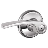 Schlage Century Merano Privacy Lever - Satin Nickel Bed/Bath Door Handle