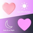 thumbnail image 4 of Valentine's Day Heart Shape Plug-In Night Light – Soft Glow for Bedroom, Living Room, Cozy Decor, Perfect Valentine’s Gift for Her/Him, White, 4 of 8