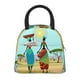 thumbnail image 1 of Balery African Women Bolsa de Almuerzo para Mujeres, Caja de Almuerzo, Bolsa de Almuerzo Pequeña Impermeable, Tote de Almuerzo Reutilizable con Gran Capacidad, 1 of 6